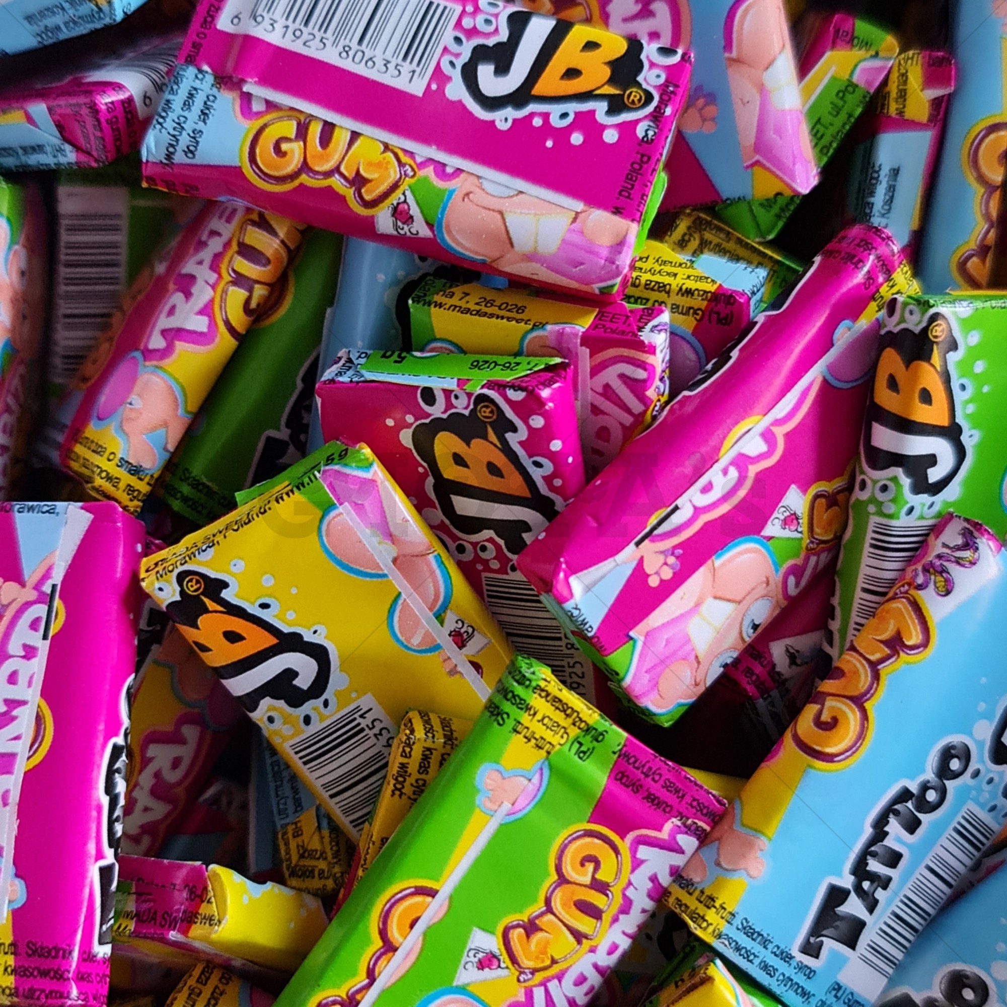 Bazooka kauwgom met tattoo Rabbit gum per stuk - GIOIA's cadeau en ...