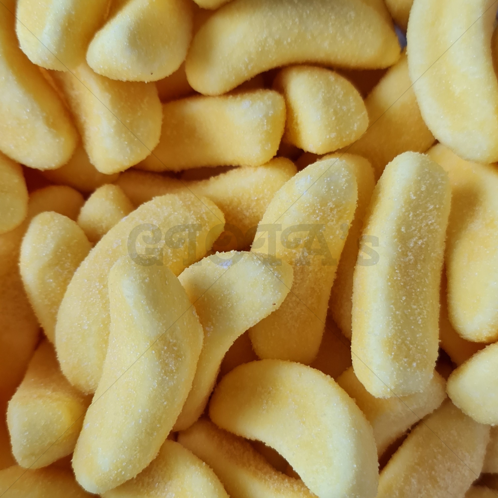 Haribo bananen schuimpjes 100 gram - GIOIA&amp;#39;s cadeau en feestartikelen